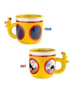 The Beatles Mug Yellow Submarine Heat Activated